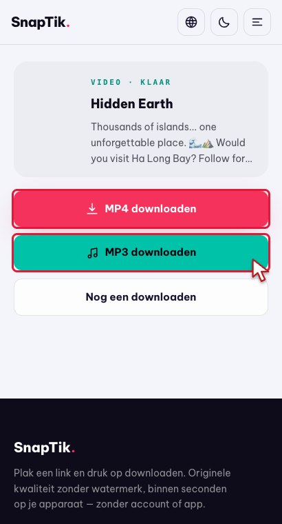 Bewaar het bestand